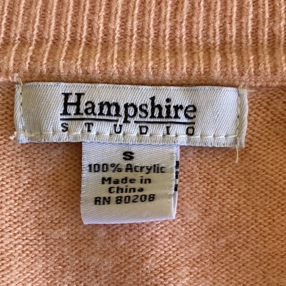 COPY - Hampshire Studio Pink Cardigan Size Small - Picture 4 of 4